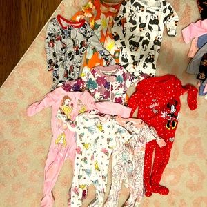 18 month baby sleepers- all zip up!! Bundle deal!